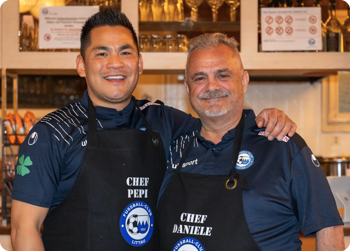 Chefs Pepi Daniele Rounded