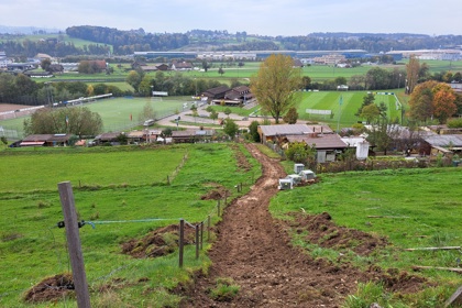 Littau Vorderruopigen 2022 10 20 Neue Treppe Zu Sportanlage FC Littau